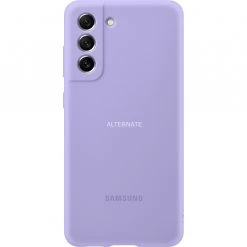SAMSUNG Silikon Handyhülle für Galaxy S21 FE - Violett | Schützende Handy Cover -Smartphone Zubehör Verkaufsgeschäft SAMSUNG Silicone Cover Handyh lle@@1813884 2