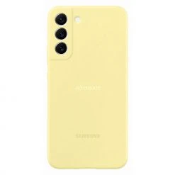 SAMSUNG Silikon Handyhülle Gelb für Galaxy S22+ | Schützende Handy Cover -Smartphone Zubehör Verkaufsgeschäft SAMSUNG Silicone Cover Handyh lle@@1825454 3