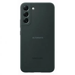 SAMSUNG Silikon Handyhülle für Galaxy S22+ (Grün) - Schützende & Stylische Handy Hülle -Smartphone Zubehör Verkaufsgeschäft SAMSUNG Silicone Cover Handyh lle@@1825456 3