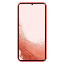 SAMSUNG Silikon Handyhülle für Galaxy S22+ (Rot) - Schützende Handy Hülle -Smartphone Zubehör Verkaufsgeschäft SAMSUNG Silicone Cover Handyh lle@@1825457 2