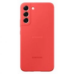SAMSUNG Silikon Handyhülle für Galaxy S22+ (Rot) - Schützende Handy Hülle -Smartphone Zubehör Verkaufsgeschäft SAMSUNG Silicone Cover Handyh lle@@1825457 3