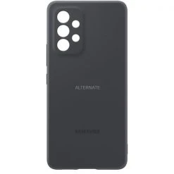 SAMSUNG Silikon Handyhülle für Galaxy A53 5G - Schwarz | Schützende Handy Hülle -Smartphone Zubehör Verkaufsgeschäft SAMSUNG Silicone Cover Handyh lle@@1834676 2