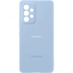 SAMSUNG Silikon Handyhülle für Galaxy A53 5G - Hellblau | Schützende Handy Hülle | Elegantes Design -Smartphone Zubehör Verkaufsgeschäft SAMSUNG Silicone Cover Handyh lle@@1834681 2
