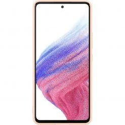 SAMSUNG Silikon Handyhülle für Galaxy A53 5G - Pfirsich | Schützende Handy Cover -Smartphone Zubehör Verkaufsgeschäft SAMSUNG Silicone Cover Handyh lle@@1834682 4