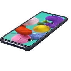 SAMSUNG Silikon Handyhülle für Galaxy A71 - Schwarz | Robuste Handy Hülle mit Premium-Schutz -Smartphone Zubehör Verkaufsgeschäft SAMSUNG Silicone Cover Handyh lle@@odhwlx 4
