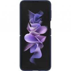 SAMSUNG Silikon Handyhülle mit Ring – Dunkelblau für Galaxy Z Flip3 5G | Schützende Handy Hülle -Smartphone Zubehör Verkaufsgeschäft SAMSUNG Silicone Cover mit Ring Handyh lle@@1793921 2