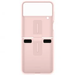SAMSUNG Silikon Handyhülle mit Ring - Pink, Kompatibel mit Galaxy Z Flip4 -Smartphone Zubehör Verkaufsgeschäft SAMSUNG Silicone Cover mit Ring Handyh lle@@1865880 3
