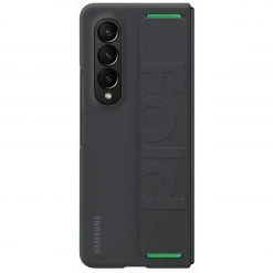 SAMSUNG Silicone Grip Cover Handyhülle für Galaxy Z Fold4 - Schwarz/Grün | Robuste & Strapazierfähige Handy Hülle -Smartphone Zubehör Verkaufsgeschäft SAMSUNG Silicone Grip Cover Handyh lle@@1865888 5