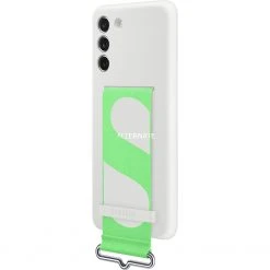SAMSUNG Silikon Handyhülle mit Trageband für Galaxy S21 FE 5G - Weiß -Smartphone Zubehör Verkaufsgeschäft SAMSUNG Silicone cover with Strap Handyh lle@@1813978 3