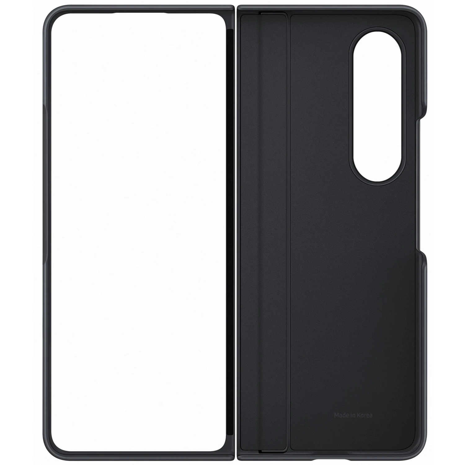 SAMSUNG Slim Standing Cover Handyhülle für Galaxy Z Fold4 - Schwarz | Schützende & Stylische Hülle 5 SAMSUNG Slim Standing Cover Handyhülle für Galaxy Z Fold4 - Schwarz | Schützende & Stylische Hülle – Bild 5