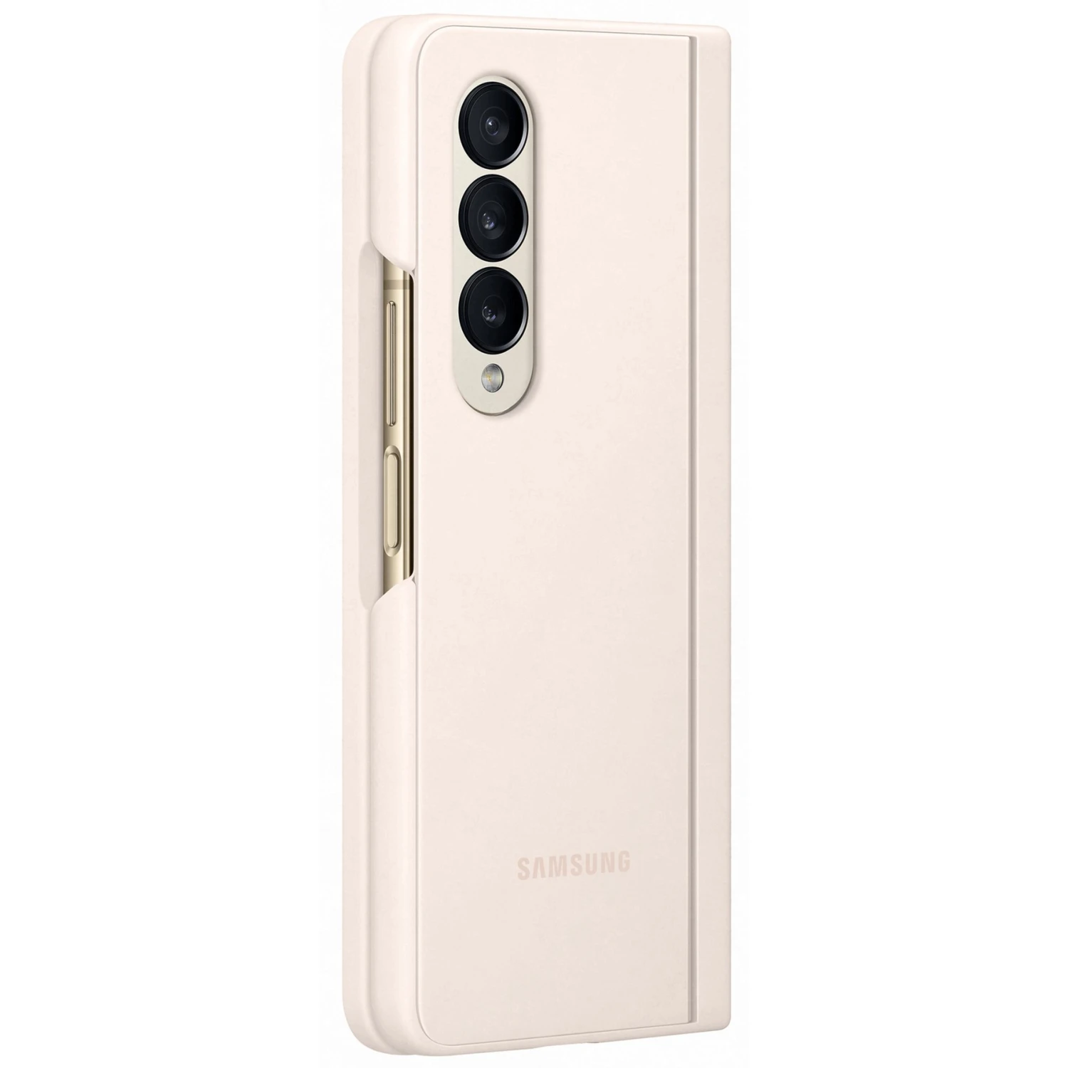 SAMSUNG Slim Standing Cover Handyhülle für Galaxy Z Fold4 - Beige | Schützende & Stylische Hülle 1 SAMSUNG Slim Standing Cover Handyhülle für Galaxy Z Fold4 - Beige | Schützende & Stylische Hülle