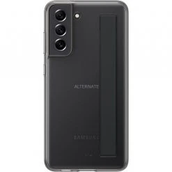 SAMSUNG Slim Strap Cover für Galaxy S21 FE - Elegante Handyhülle in Schwarz -Smartphone Zubehör Verkaufsgeschäft SAMSUNG Slim Strap Cover Handy@@1813981 2
