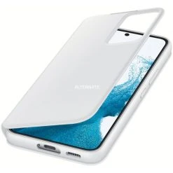 SAMSUNG Smart Clear View Cover Handyhülle (weiß) für Galaxy S22 - Schutzhülle mit Klarsichtdeckel -Smartphone Zubehör Verkaufsgeschäft SAMSUNG Smart Clear View Cover Handyh lle@@1824303 4