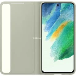 SAMSUNG Smart Clear View Handyhülle für Galaxy S21 FE - Schützende Hülle in Grün -Smartphone Zubehör Verkaufsgeschäft SAMSUNG Smart Clear View Handyh lle@@1813991 2