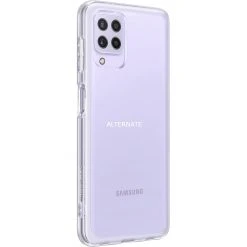 SAMSUNG Galaxy A22 LTE Handyhülle - Transparentes Soft Clear Cover