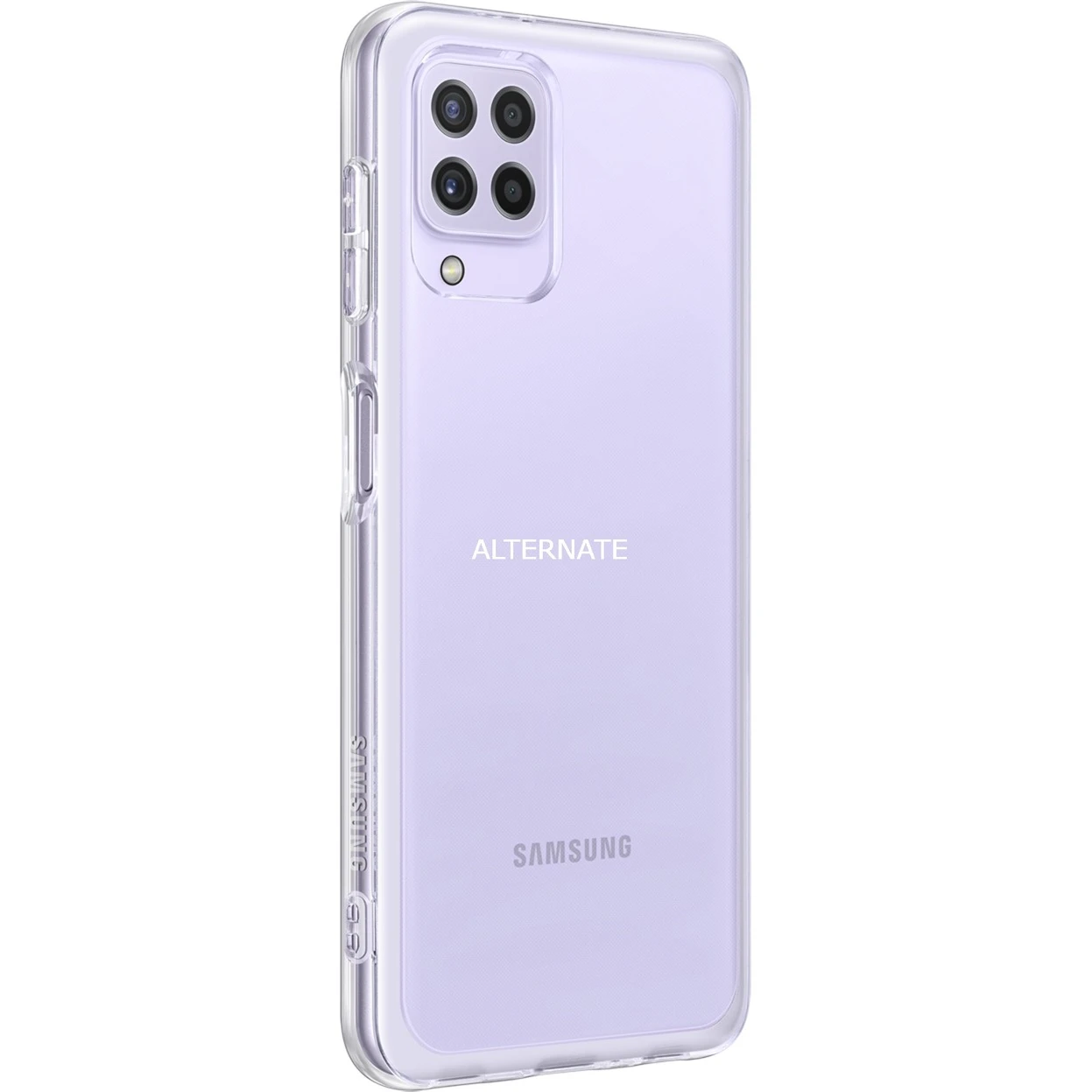 SAMSUNG Galaxy A22 LTE Handyhülle - Transparentes Soft Clear Cover 1 SAMSUNG Galaxy A22 LTE Handyhülle - Transparentes Soft Clear Cover