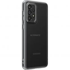 SAMSUNG Galaxy A33 5G Handyhülle - Soft Clear Cover (schwarz) - Schützende und stilvolle Handy-Hülle