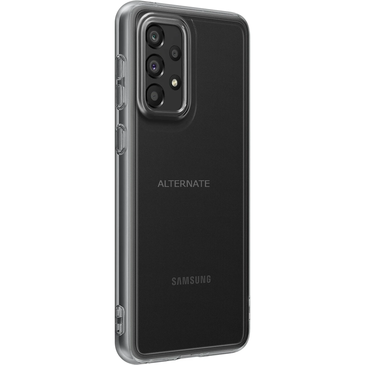 SAMSUNG Galaxy A33 5G Handyhülle - Soft Clear Cover (schwarz) - Schützende und stilvolle Handy-Hülle 1 SAMSUNG Galaxy A33 5G Handyhülle - Soft Clear Cover (schwarz) - Schützende und stilvolle Handy-Hülle