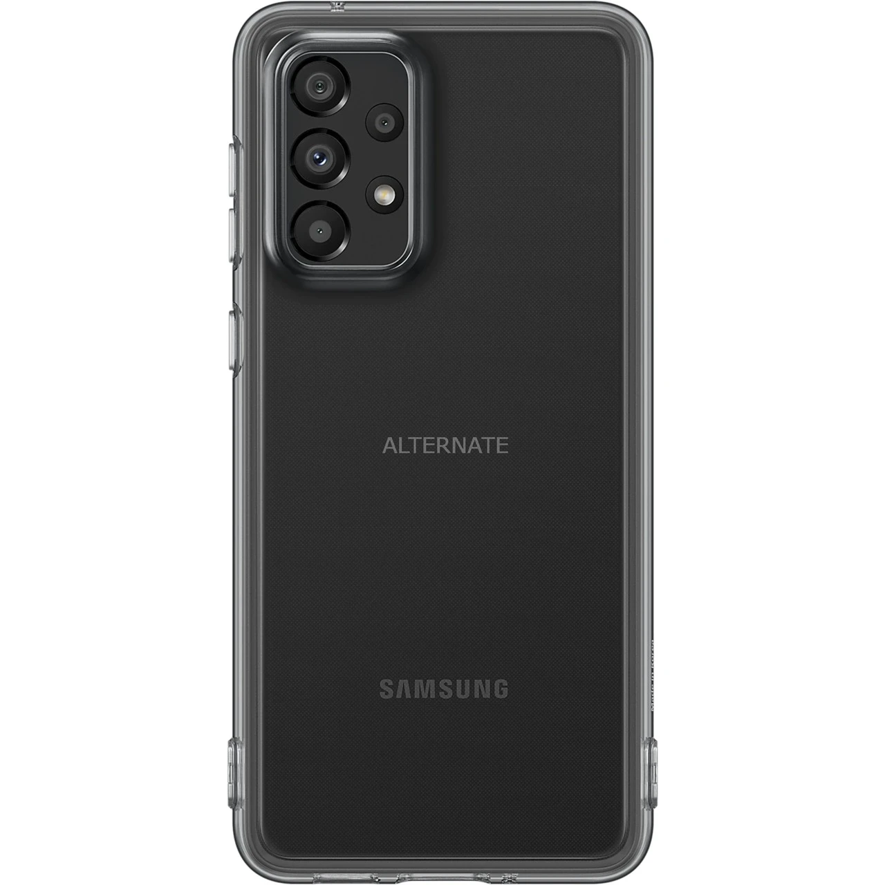 SAMSUNG Galaxy A33 5G Handyhülle - Soft Clear Cover (schwarz) - Schützende und stilvolle Handy-Hülle 2 SAMSUNG Galaxy A33 5G Handyhülle - Soft Clear Cover (schwarz) - Schützende und stilvolle Handy-Hülle – Bild 2