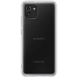 SAMSUNG Galaxy A03 Handyhülle - Transparentes Soft Clear Cover