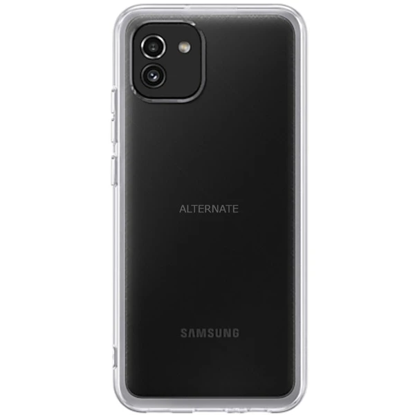 SAMSUNG Galaxy A03 Handyhülle - Transparentes Soft Clear Cover 1 SAMSUNG Galaxy A03 Handyhülle - Transparentes Soft Clear Cover
