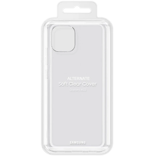 SAMSUNG Galaxy A03 Handyhülle - Transparentes Soft Clear Cover 4 SAMSUNG Galaxy A03 Handyhülle - Transparentes Soft Clear Cover – Bild 4