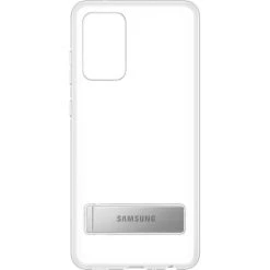 SAMSUNG Standing Cover Handyhülle transparent für Galaxy A72 | Schutzhülle mit Standfunktion