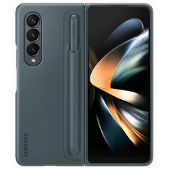 SAMSUNG Standing Cover Mit Pen Handyhülle für Galaxy Z Fold4 - Grün -Smartphone Zubehör Verkaufsgeschäft SAMSUNG Standing Cover mit Pen Handyh lle@@1865900 2