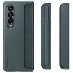 SAMSUNG Standing Cover Mit Pen Handyhülle für Galaxy Z Fold4 - Grün -Smartphone Zubehör Verkaufsgeschäft SAMSUNG Standing Cover mit Pen Handyh lle@@1865900 4