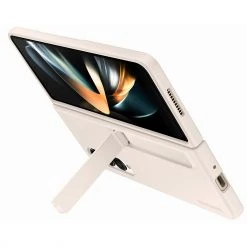 SAMSUNG Standing Cover Mit Pen Handyhülle (beige) für Galaxy Z Fold4 | Premium Schutz mit Stift-Halterung -Smartphone Zubehör Verkaufsgeschäft SAMSUNG Standing Cover mit Pen Handyh lle@@1865902 5