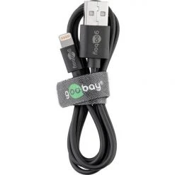 Goobay Apple Lightning Ladeset 1A - Schnellladegerät in Schwarz | Handy Ladegeräte -Smartphone Zubehör Verkaufsgeschäft goobay Apple Lightning Ladeset 1A Ladeger t@@oczz35 2
