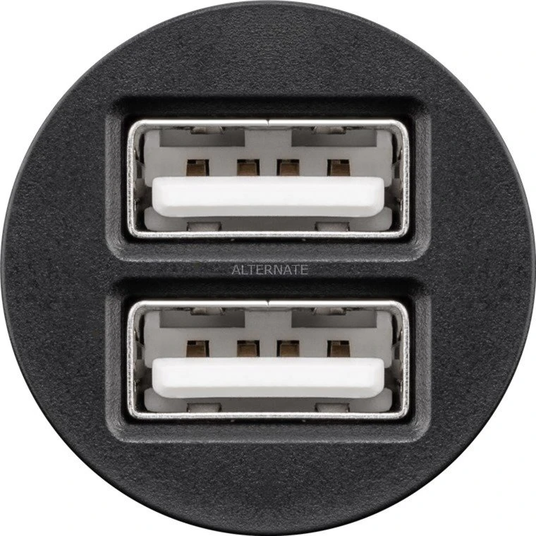Goobay Dual-USB Auto Ladegerät (2xUSB, schwarz) - Schnellladegerät für Handys im Auto 3 Goobay Dual-USB Auto Ladegerät (2xUSB, schwarz) - Schnellladegerät für Handys im Auto – Bild 3