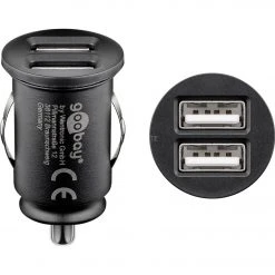 Goobay Dual-USB Auto Ladegerät (2xUSB, schwarz) - Schnellladegerät für Handys im Auto 9 Goobay Dual-USB Auto Ladegerät (2xUSB, schwarz) - Schnellladegerät für Handys im Auto -Smartphone Zubehör Verkaufsgeschäft goobay Dual USB Auto Ladeger t 2xUSB @@1785240 3