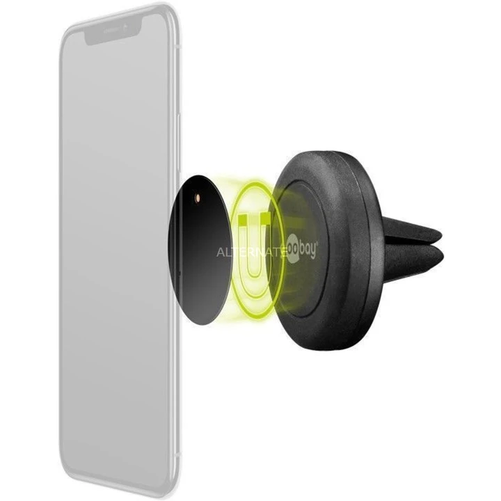 Goobay Magnethalterungs-Set (schwarz) - Universelle Handy Halterung für Auto, Fahrrad & mehr 4 Goobay Magnethalterungs-Set (schwarz) - Universelle Handy Halterung für Auto, Fahrrad & mehr – Bild 4