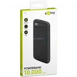 goobay Powerbank Slimline 10.000 mAh - Kompakter & leistungsstarker Akku für unterwegs -Smartphone Zubehör Verkaufsgeschäft goobay Powerbank Slimline@@1821943 5
