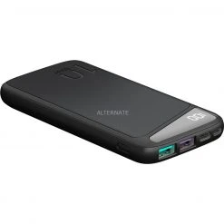 Goobay Schnelllade-Powerbank 10.000 mAh - Schwarz | USB-C PD & QC 3.0 | Hochleistungs-Powerbank -Smartphone Zubehör Verkaufsgeschäft goobay Schnelllade Powerbank 10 000 mAh@@1821941 3