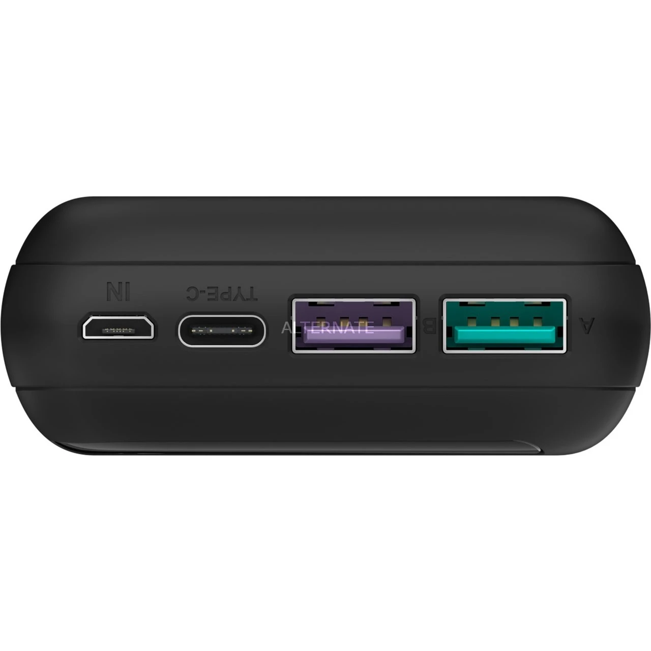 Goobay Schnelllade-Powerbank 20.000 mAh - Schwarz | USB-C PD & QC 3.0 | Hochleistungs-Powerbank 5 Goobay Schnelllade-Powerbank 20.000 mAh - Schwarz | USB-C PD & QC 3.0 | Hochleistungs-Powerbank – Bild 5