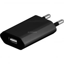 Goobay USB-Ladegerät 1 A (5W) Schwarz - Schnelles & Zuverlässiges Handy-Ladegerät -Smartphone Zubehör Verkaufsgeschäft goobay USB Ladeger t 1 A 5W schwarz@@1785250 2