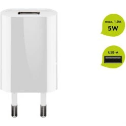 Goobay USB-Ladegerät 1 A (5W) Weiß - Schnelles & Zuverlässiges Handy-Ladegerät -Smartphone Zubehör Verkaufsgeschäft goobay USB Ladeger t 1 A 5W wei @@1785251 3