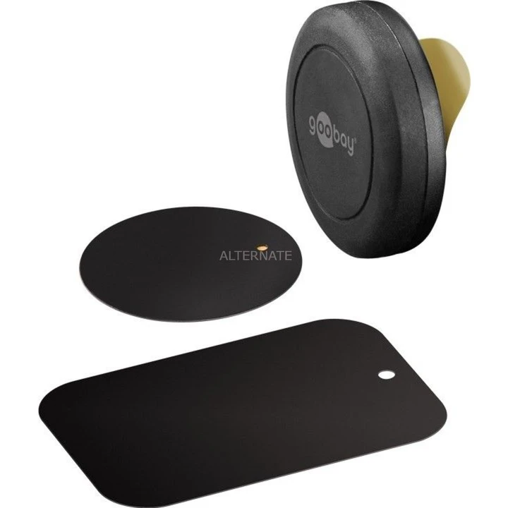 Goobay Universal Magnethalterung für Handys - Schwarz | Stabile Handyhalterung für Auto, Fahrrad & mehr 2 Goobay Universal Magnethalterung für Handys - Schwarz | Stabile Handyhalterung für Auto, Fahrrad & mehr – Bild 2